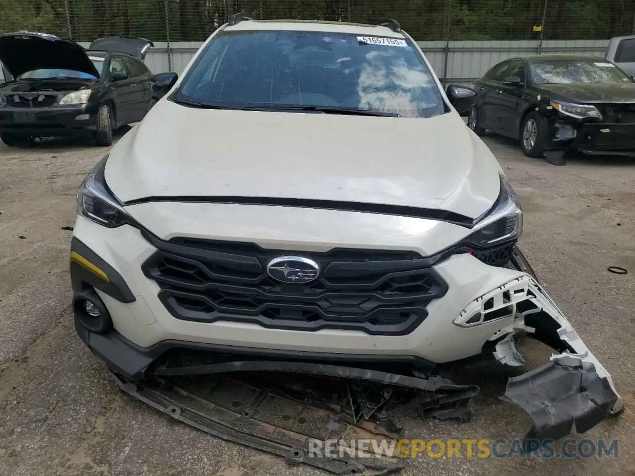 5 Photograph of a damaged car 4S4GUHF60R3831065 SUBARU CROSSTREK 2024