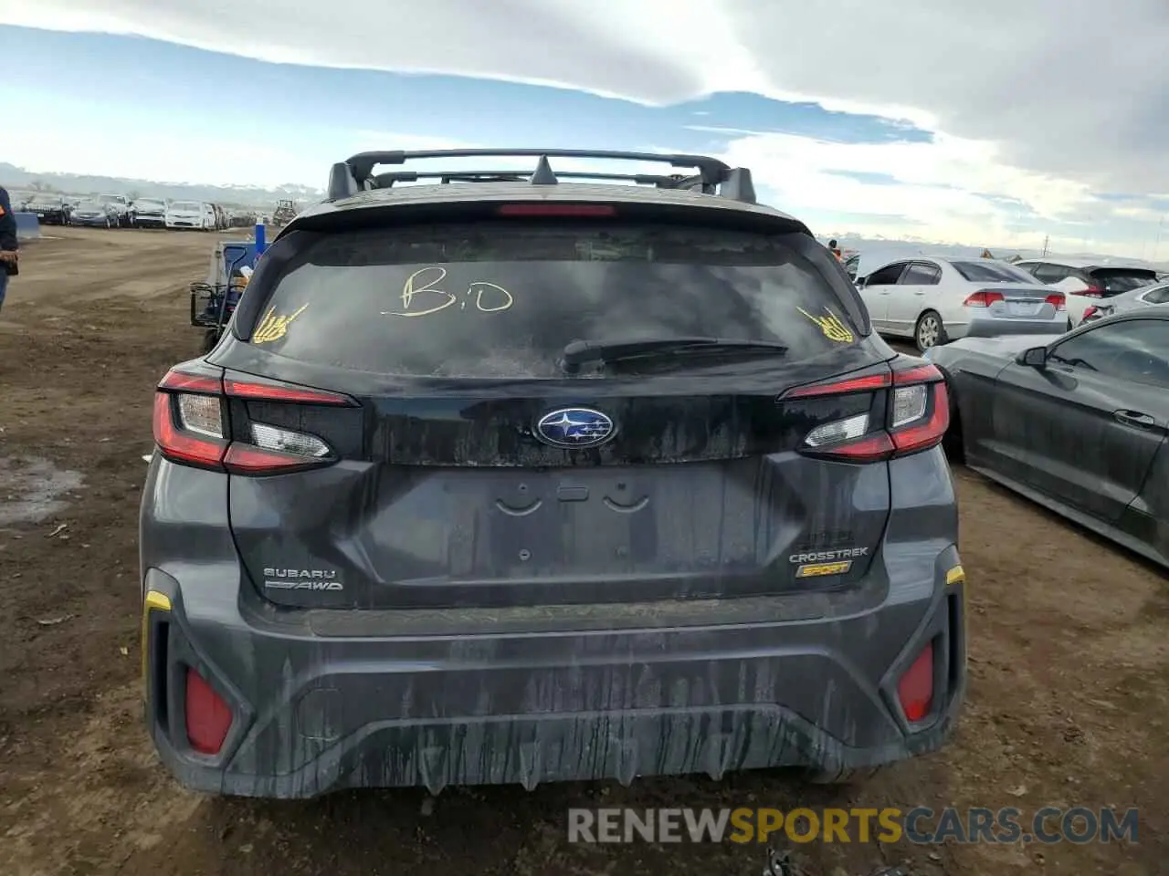 6 Photograph of a damaged car 4S4GUHF61R3761608 SUBARU CROSSTREK 2024