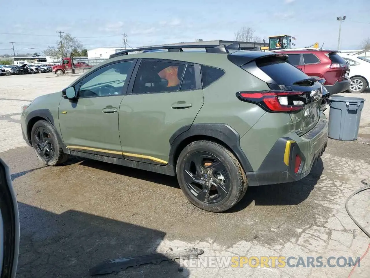 2 Photograph of a damaged car 4S4GUHF61R3804926 SUBARU CROSSTREK 2024