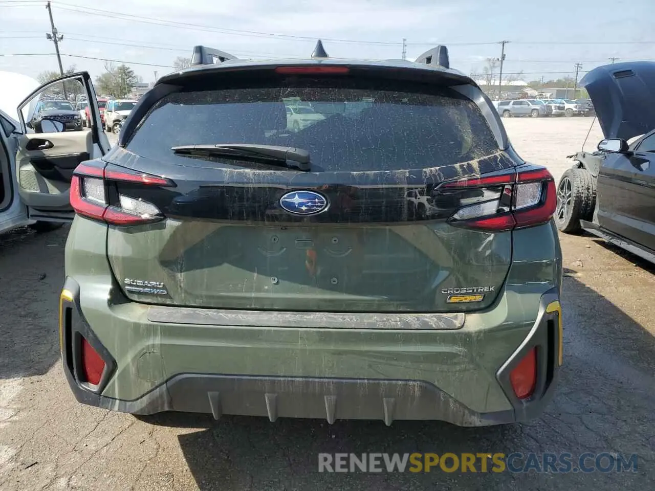 6 Photograph of a damaged car 4S4GUHF61R3804926 SUBARU CROSSTREK 2024