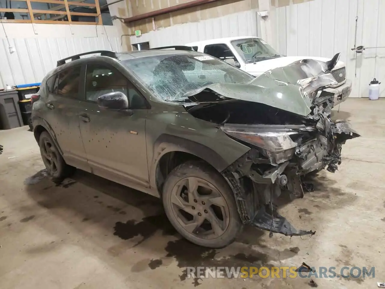 4 Photograph of a damaged car 4S4GUHF63R3731980 SUBARU CROSSTREK 2024