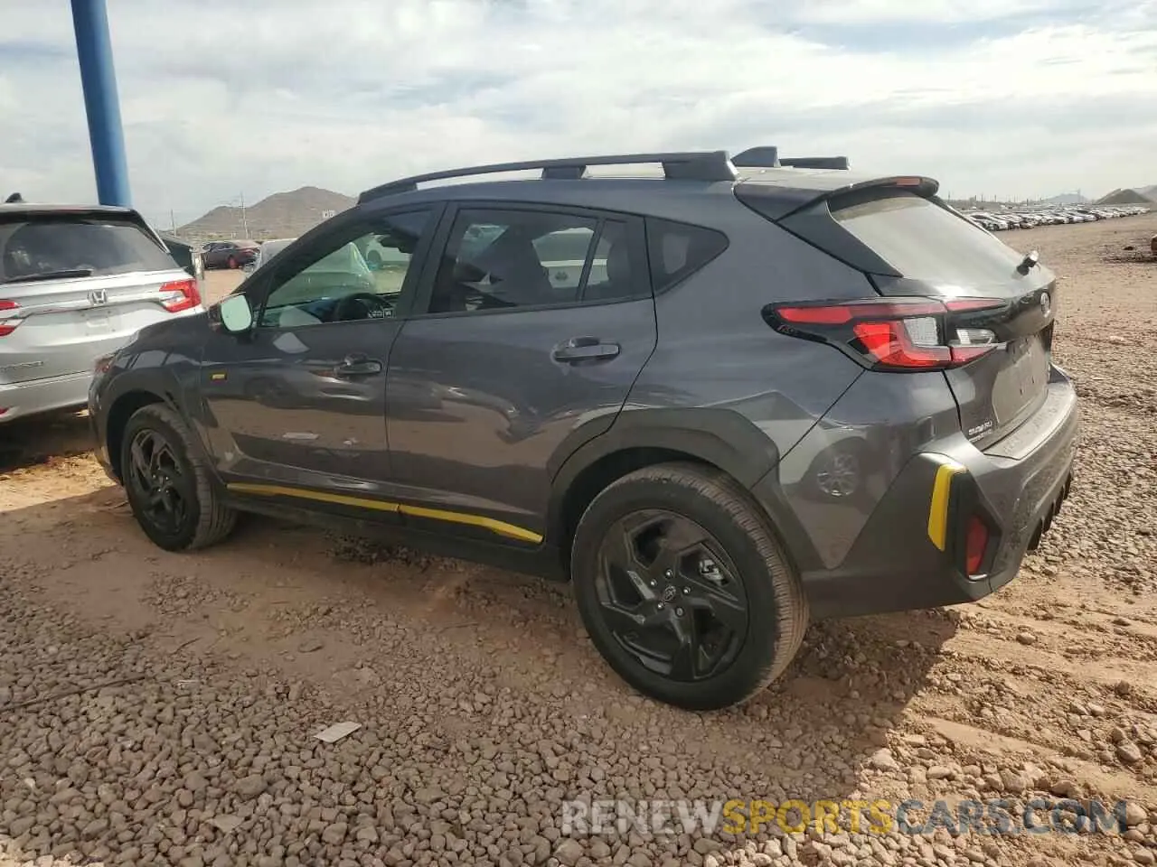 2 Photograph of a damaged car 4S4GUHF63R3749718 SUBARU CROSSTREK 2024