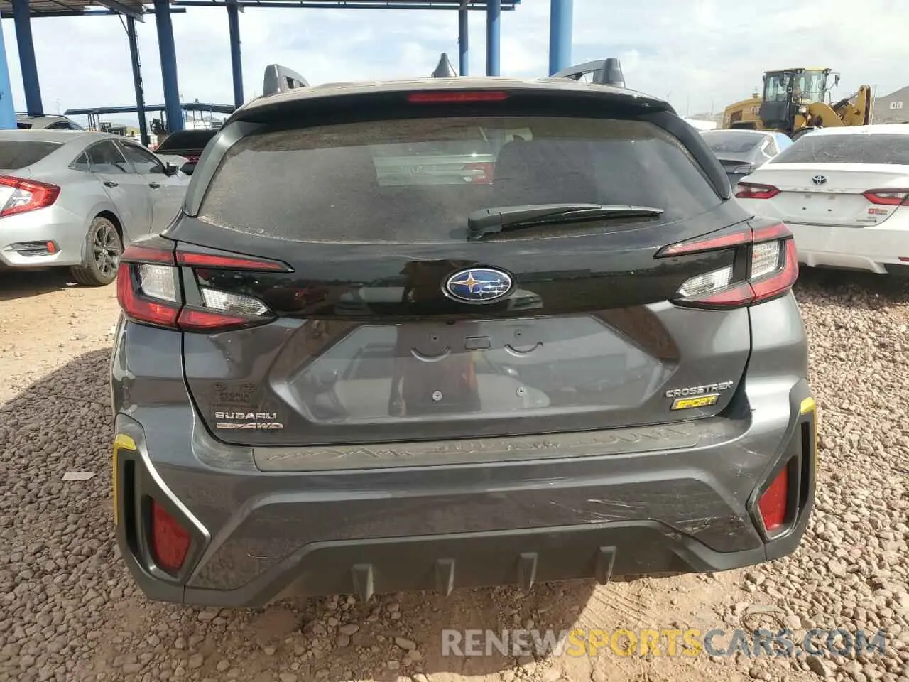 6 Photograph of a damaged car 4S4GUHF63R3749718 SUBARU CROSSTREK 2024