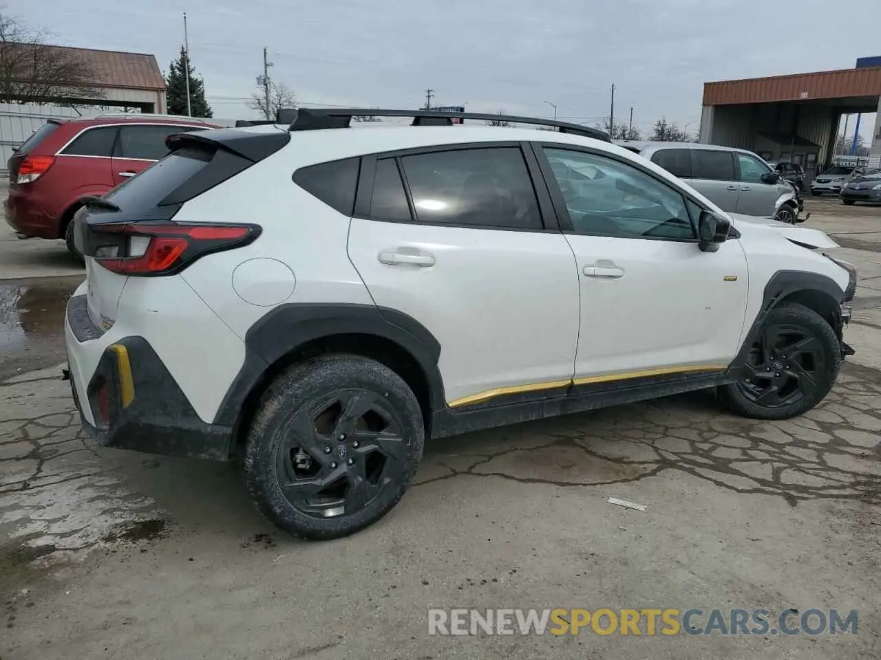 3 Photograph of a damaged car 4S4GUHF63R3750609 SUBARU CROSSTREK 2024