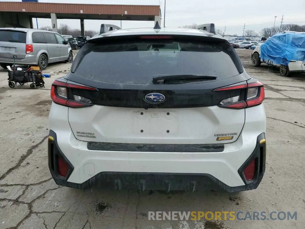 6 Photograph of a damaged car 4S4GUHF63R3750609 SUBARU CROSSTREK 2024
