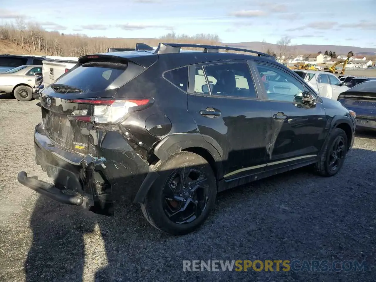 3 Photograph of a damaged car 4S4GUHF63R3760072 SUBARU CROSSTREK 2024