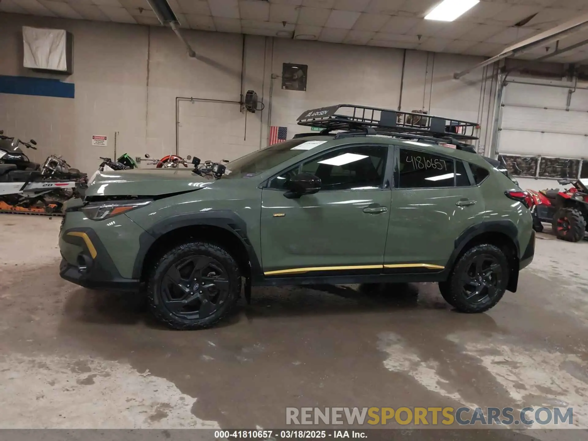 14 Photograph of a damaged car 4S4GUHF63R3778796 SUBARU CROSSTREK 2024