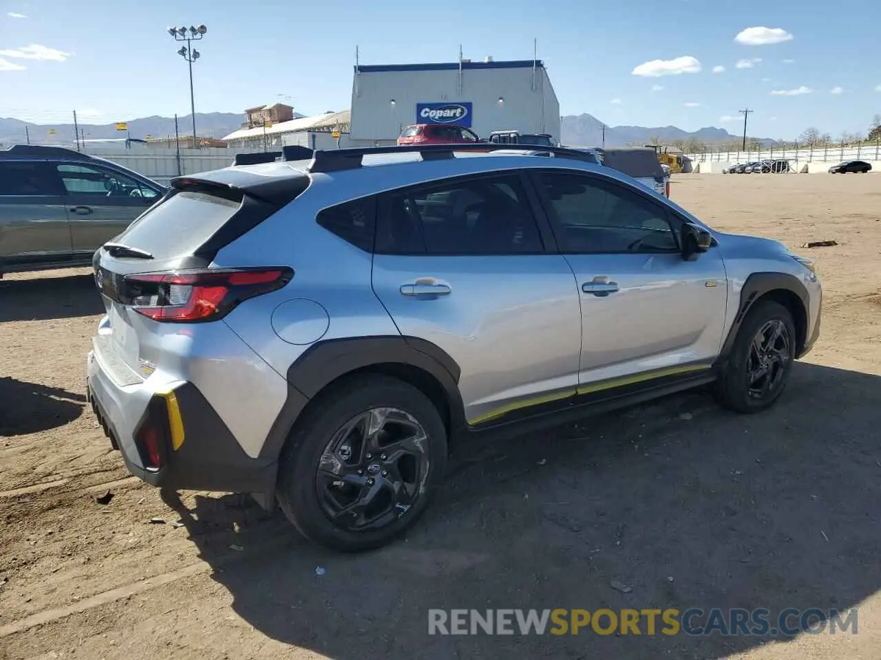 3 Photograph of a damaged car 4S4GUHF64R3768682 SUBARU CROSSTREK 2024