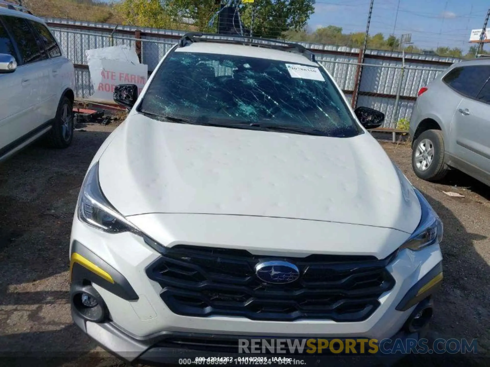 11 Photograph of a damaged car 4S4GUHF65R3808073 SUBARU CROSSTREK 2024