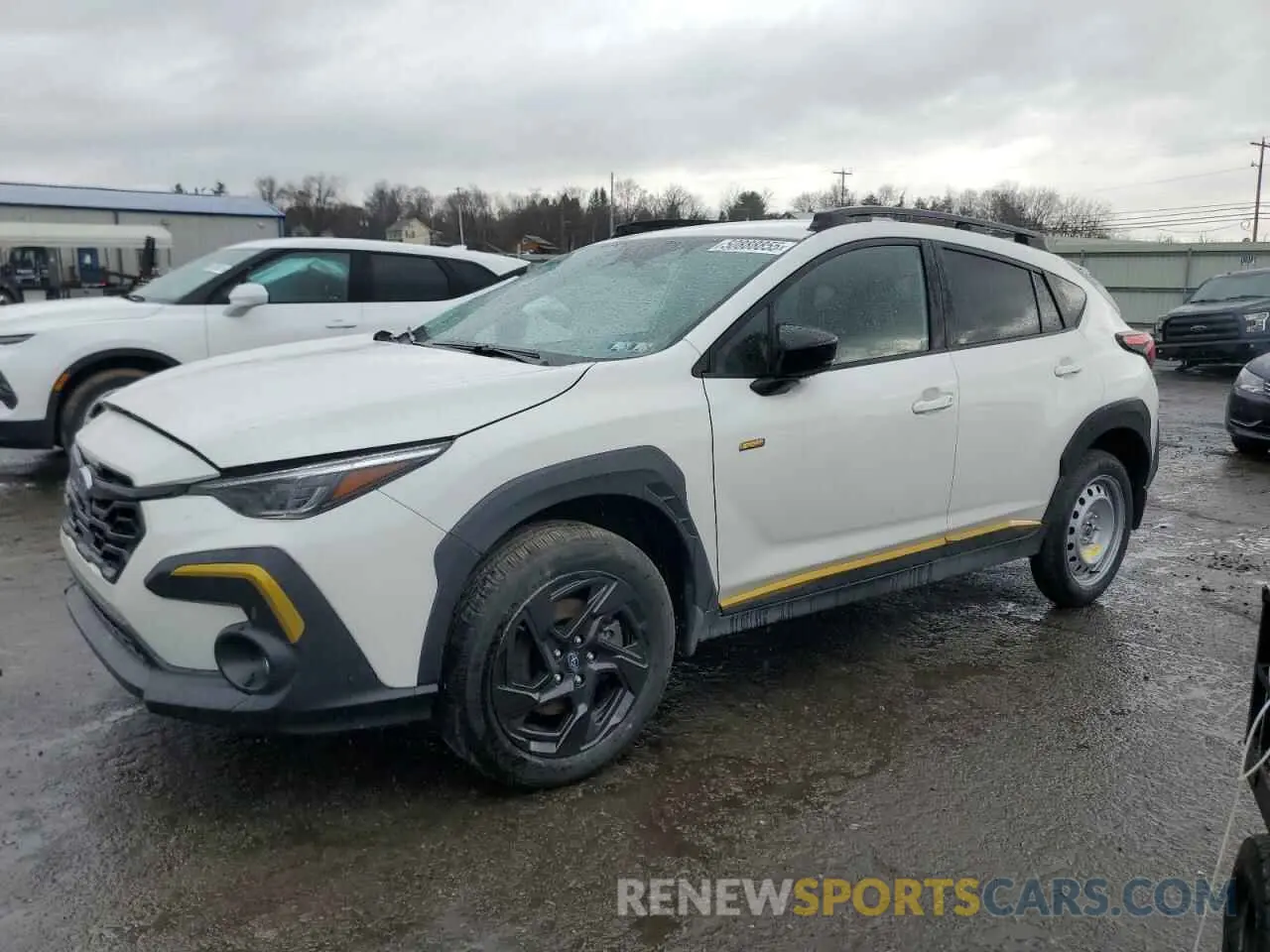 1 Photograph of a damaged car 4S4GUHF65R3842952 SUBARU CROSSTREK 2024