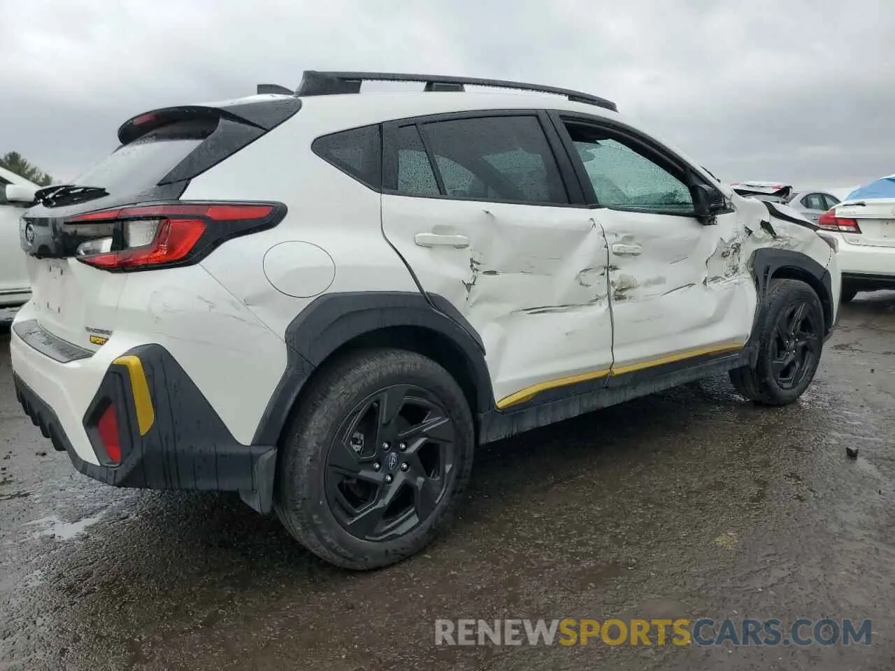 3 Photograph of a damaged car 4S4GUHF65R3842952 SUBARU CROSSTREK 2024