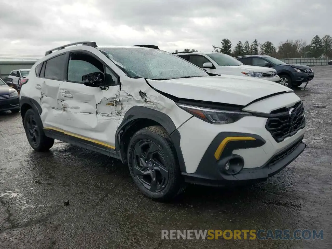 4 Photograph of a damaged car 4S4GUHF65R3842952 SUBARU CROSSTREK 2024