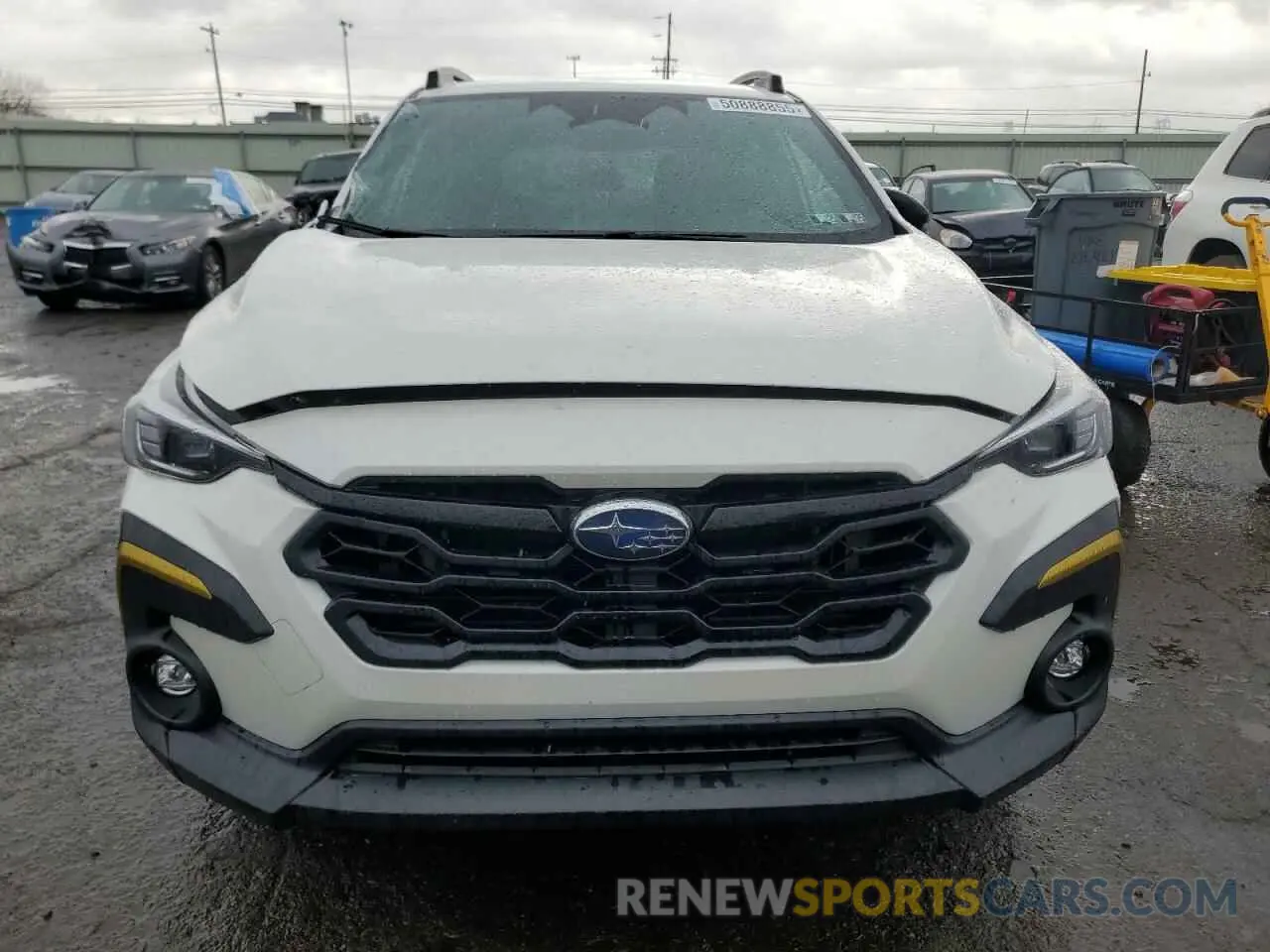 5 Photograph of a damaged car 4S4GUHF65R3842952 SUBARU CROSSTREK 2024