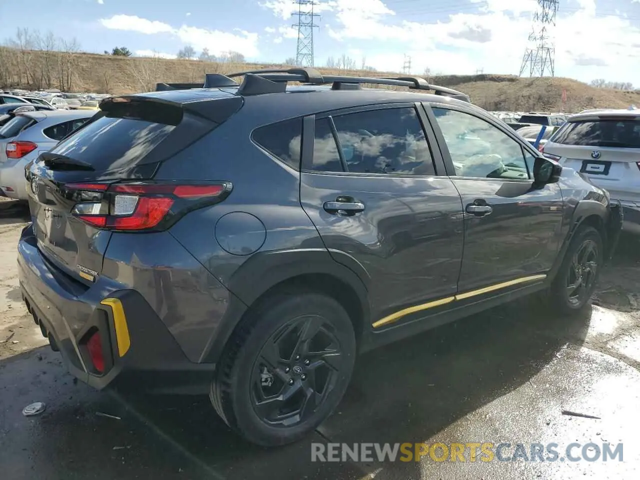 3 Photograph of a damaged car 4S4GUHF66R3742603 SUBARU CROSSTREK 2024