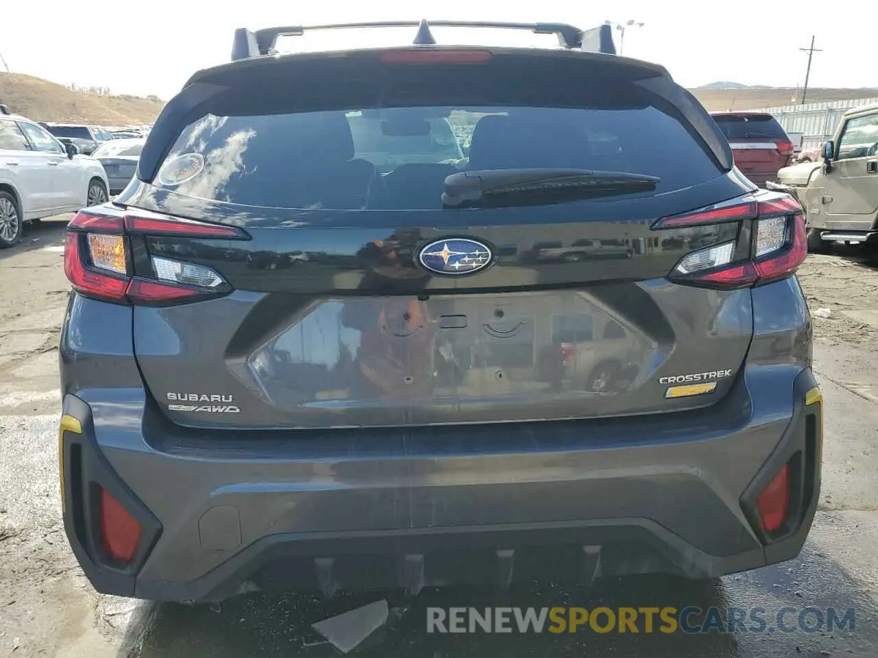 6 Photograph of a damaged car 4S4GUHF66R3742603 SUBARU CROSSTREK 2024