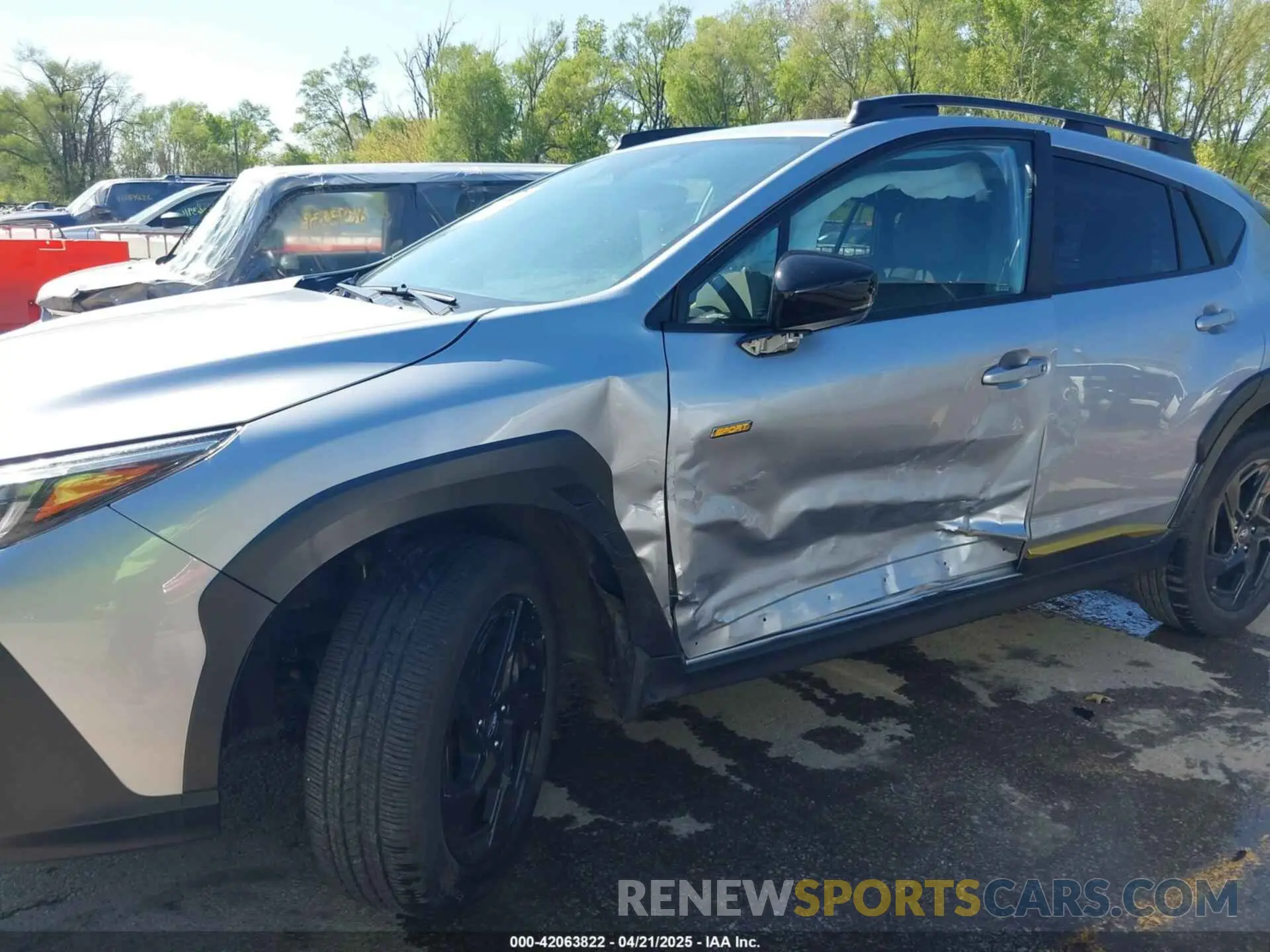 6 Photograph of a damaged car 4S4GUHF66R3796175 SUBARU CROSSTREK 2024