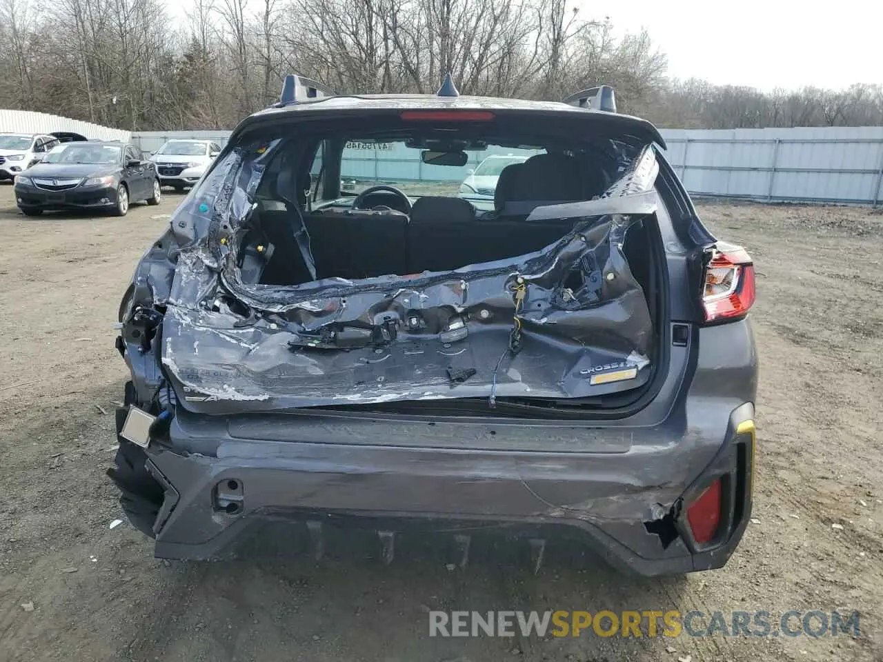 6 Photograph of a damaged car 4S4GUHF66R3808552 SUBARU CROSSTREK 2024