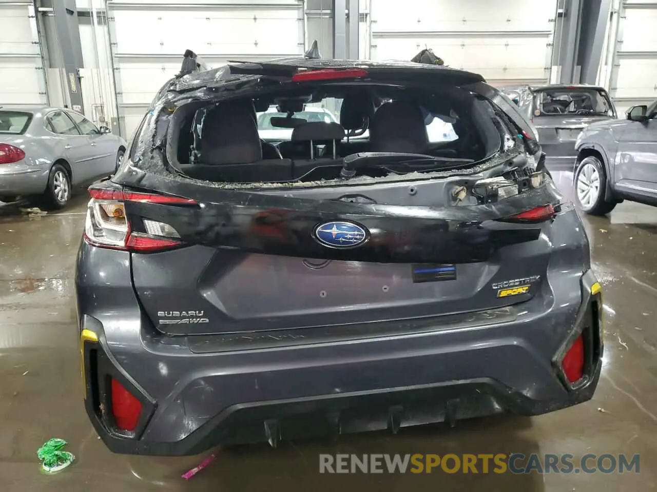 6 Photograph of a damaged car 4S4GUHF68R3704838 SUBARU CROSSTREK 2024
