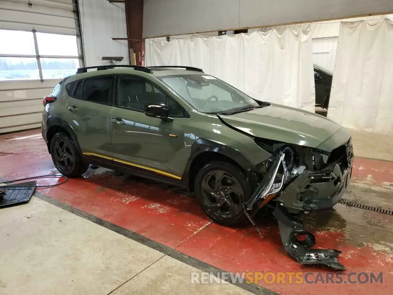 4 Photograph of a damaged car 4S4GUHF68R3707223 SUBARU CROSSTREK 2024