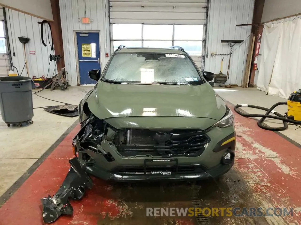 5 Photograph of a damaged car 4S4GUHF68R3707223 SUBARU CROSSTREK 2024