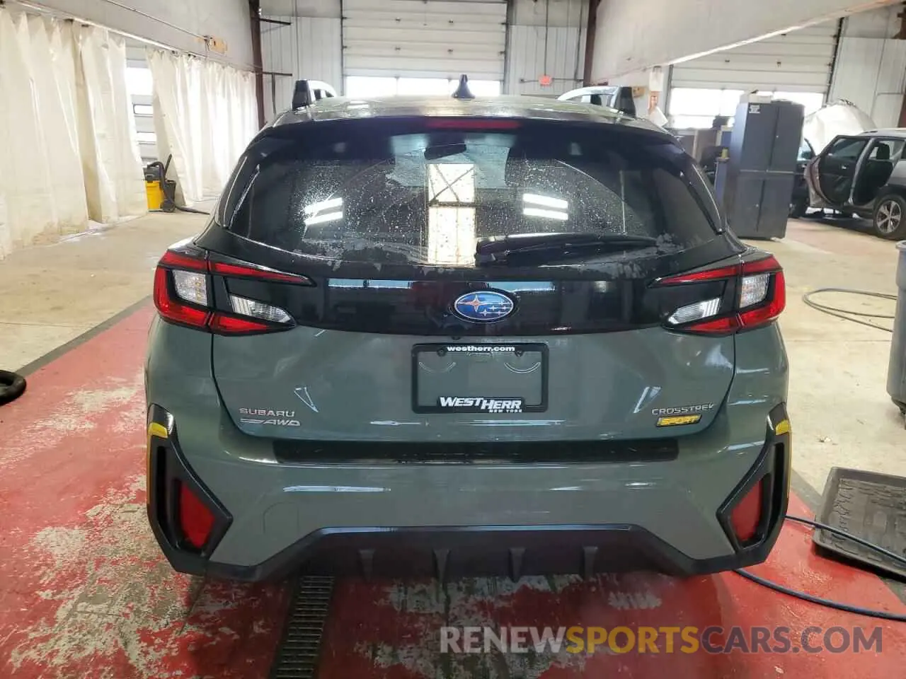 6 Photograph of a damaged car 4S4GUHF68R3707223 SUBARU CROSSTREK 2024