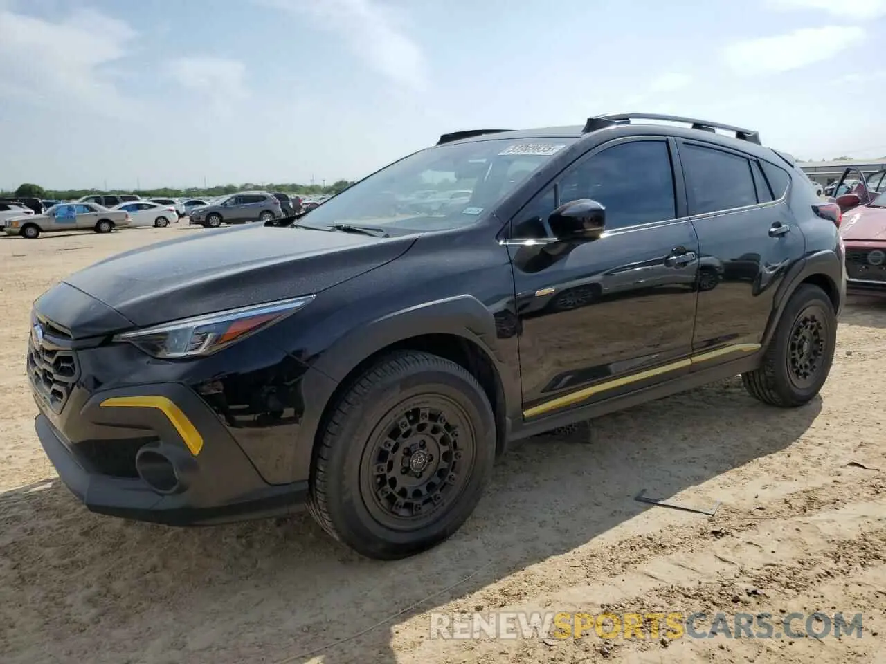 1 Photograph of a damaged car 4S4GUHF68R3776803 SUBARU CROSSTREK 2024
