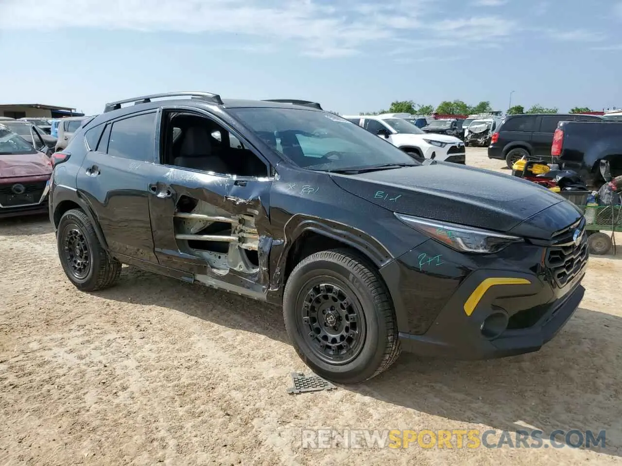 4 Photograph of a damaged car 4S4GUHF68R3776803 SUBARU CROSSTREK 2024