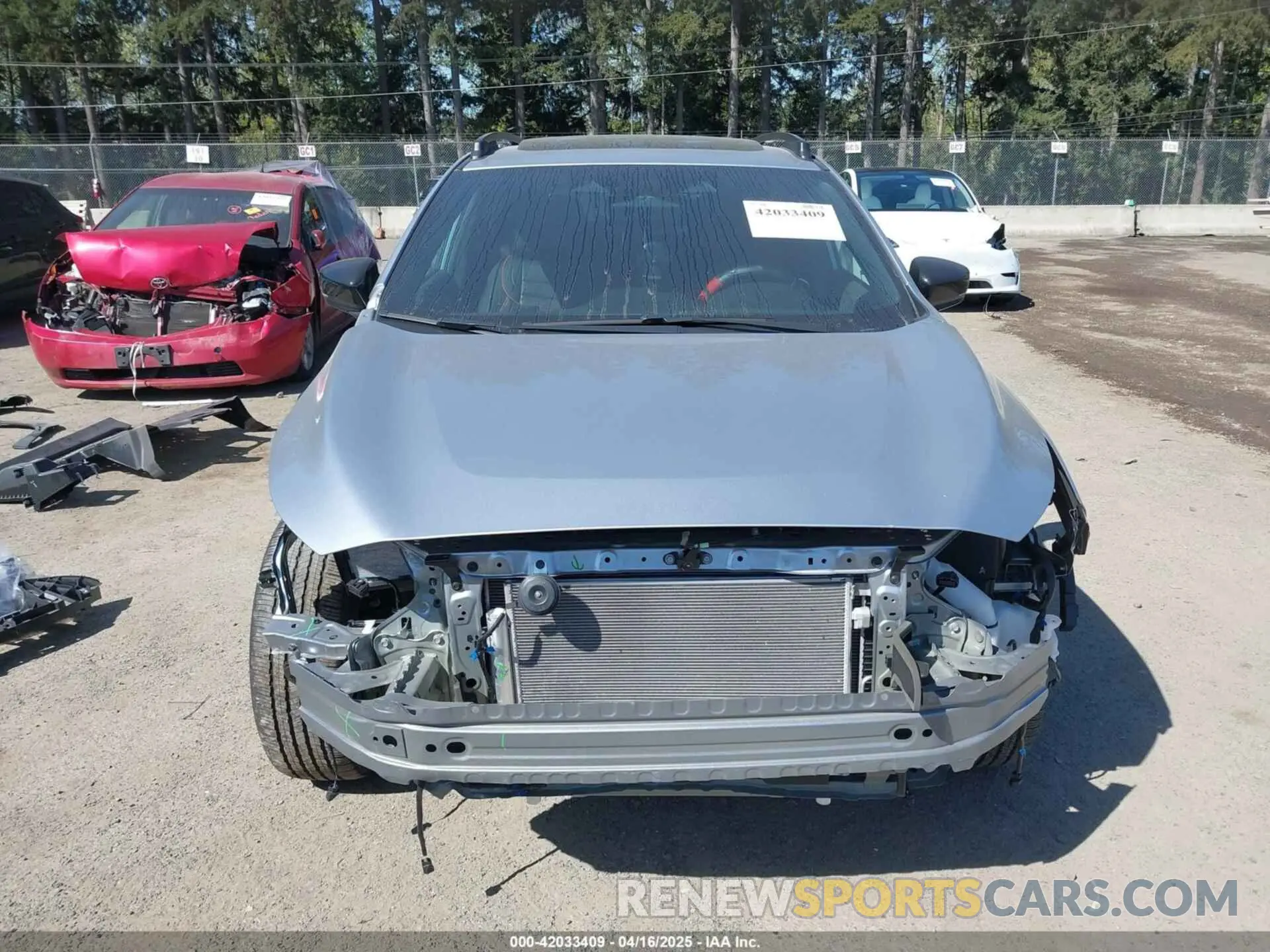 13 Photograph of a damaged car 4S4GUHF68R3840421 SUBARU CROSSTREK 2024