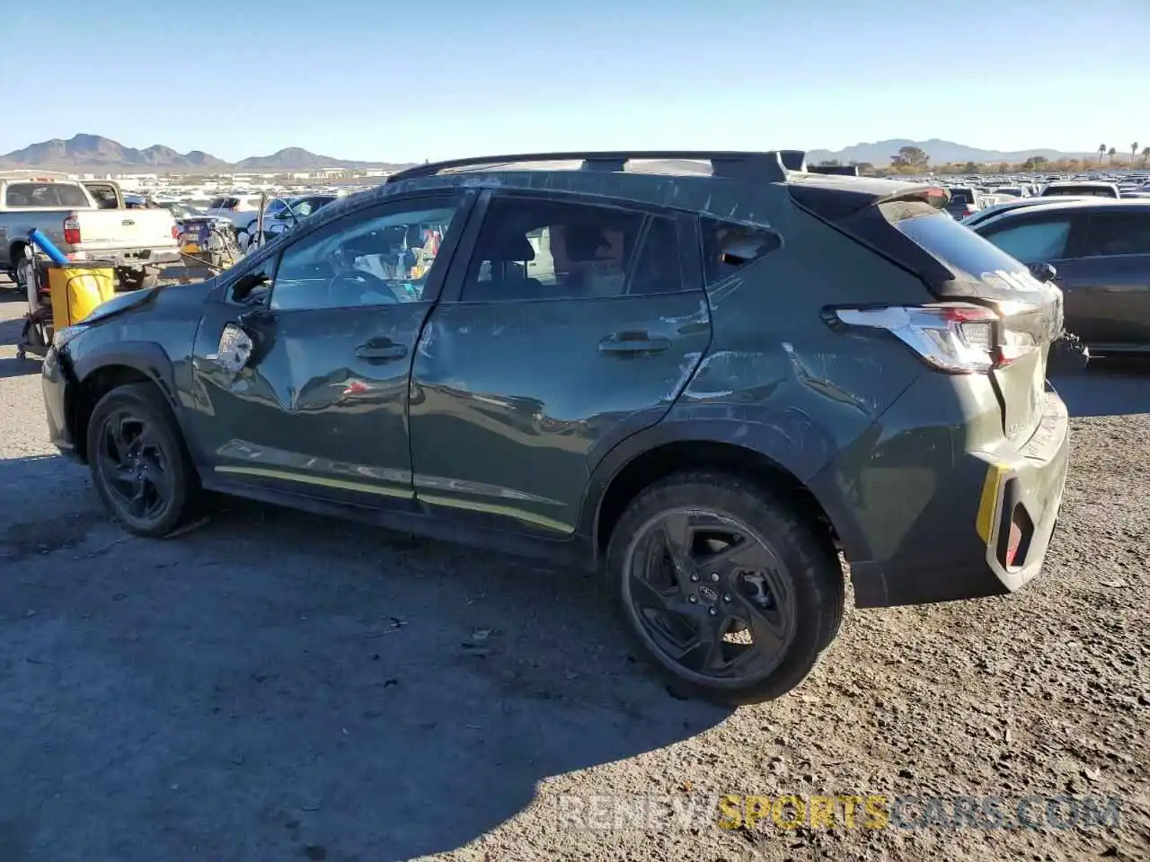 2 Photograph of a damaged car 4S4GUHF69R3721860 SUBARU CROSSTREK 2024