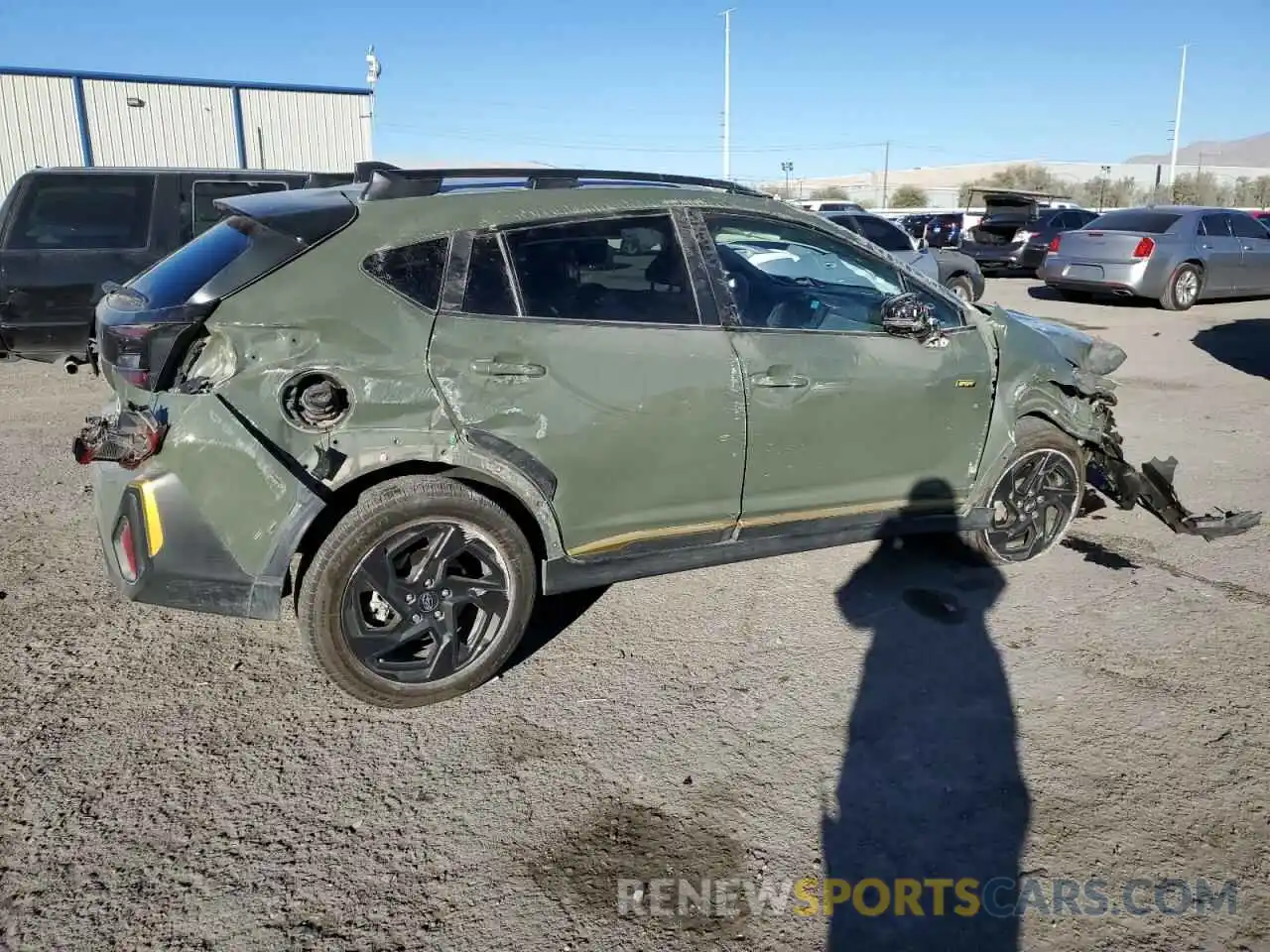 3 Photograph of a damaged car 4S4GUHF69R3721860 SUBARU CROSSTREK 2024