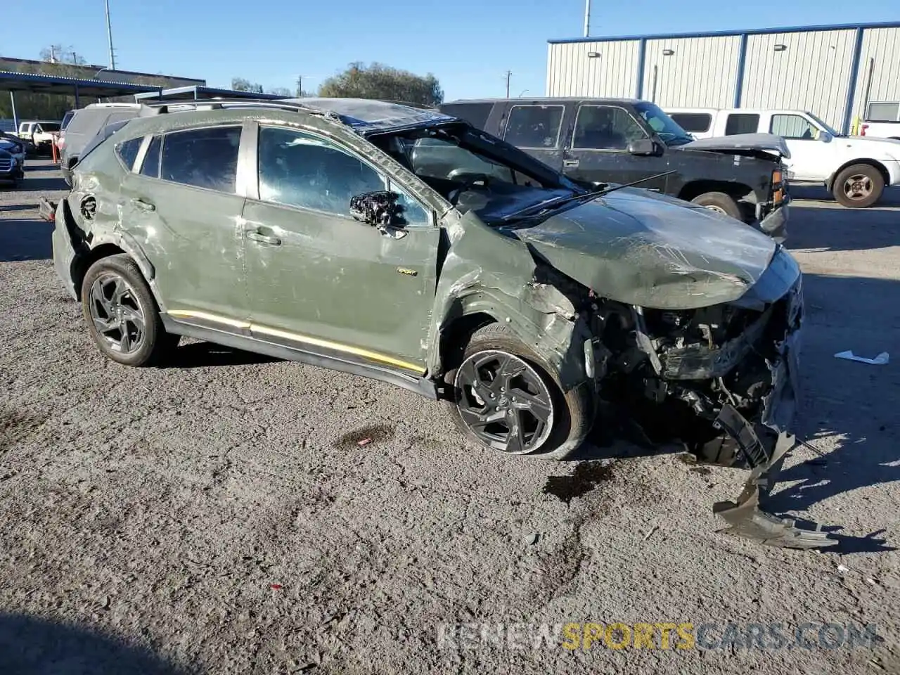 4 Photograph of a damaged car 4S4GUHF69R3721860 SUBARU CROSSTREK 2024