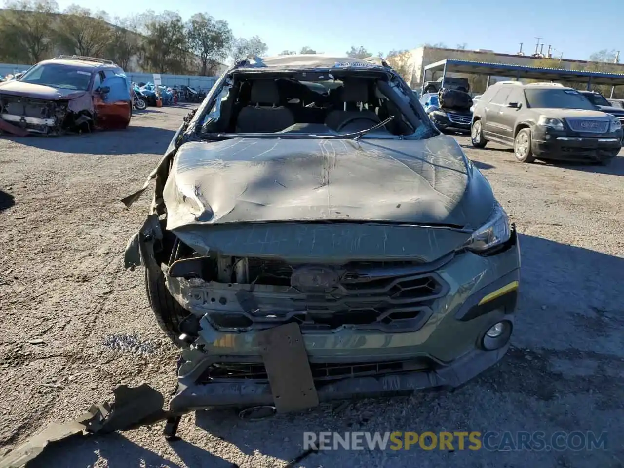 5 Photograph of a damaged car 4S4GUHF69R3721860 SUBARU CROSSTREK 2024