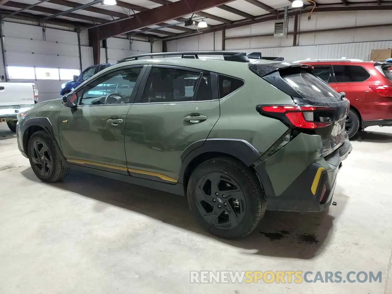 2 Photograph of a damaged car 4S4GUHF69R3774896 SUBARU CROSSTREK 2024