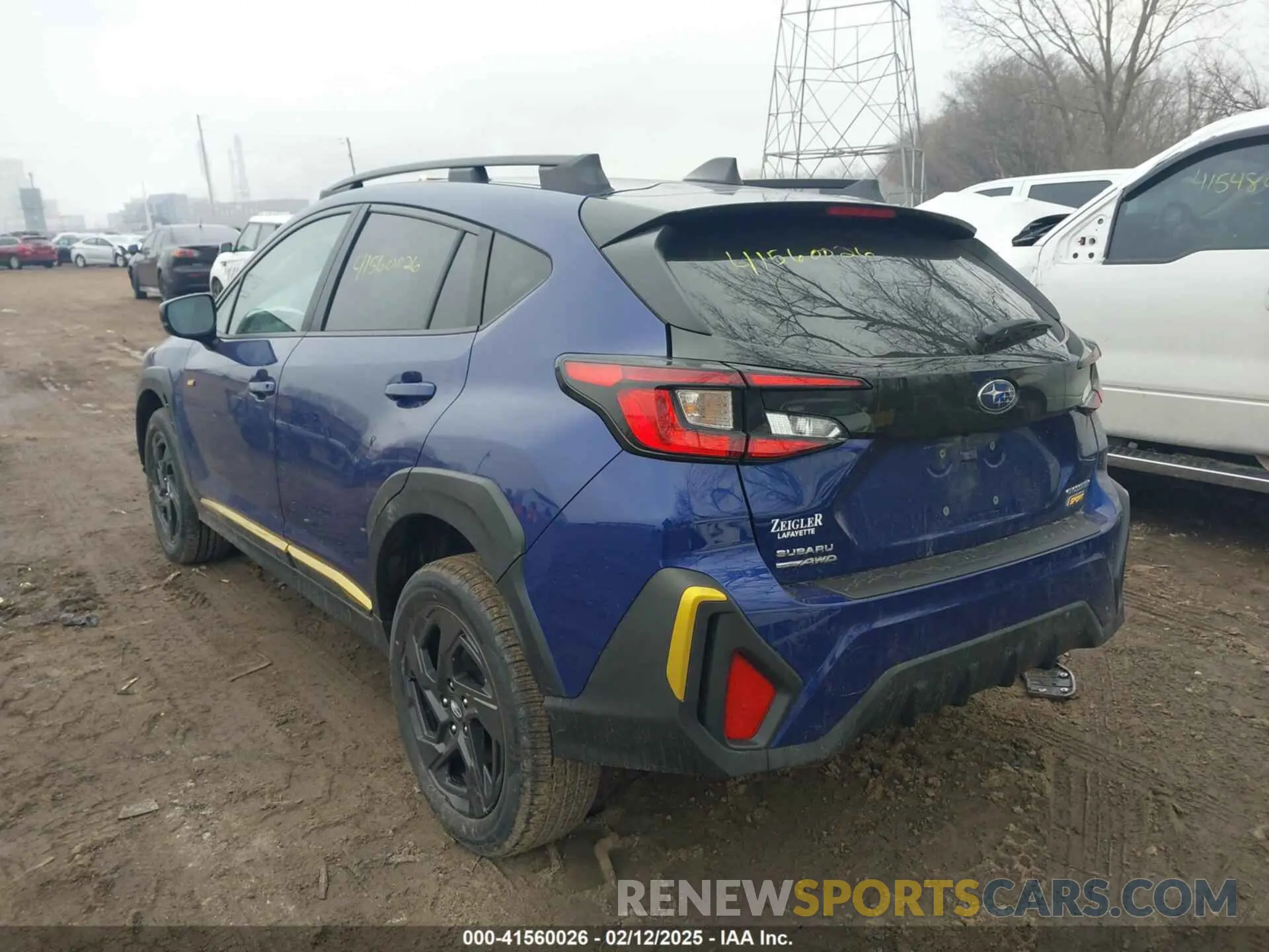 3 Photograph of a damaged car 4S4GUHF69R3842324 SUBARU CROSSTREK 2024