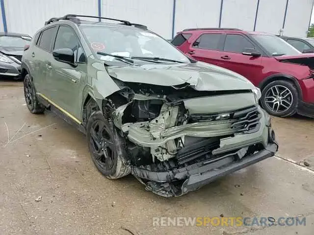15 Photograph of a damaged car 4S4GUHF6XR3807422 SUBARU CROSSTREK 2024