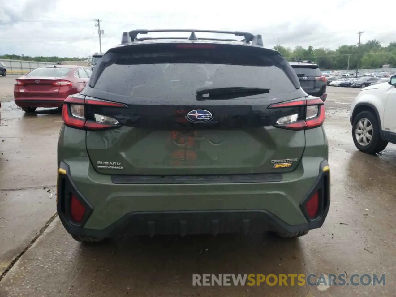 6 Photograph of a damaged car 4S4GUHF6XR3807422 SUBARU CROSSTREK 2024