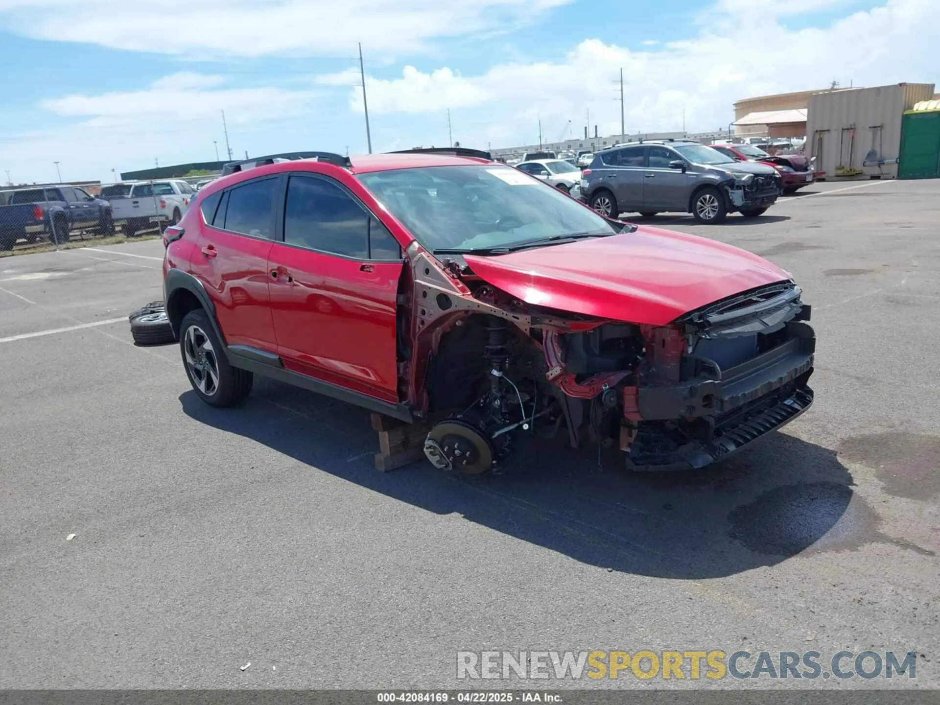 1 Photograph of a damaged car 4S4GUHL60R3779540 SUBARU CROSSTREK 2024