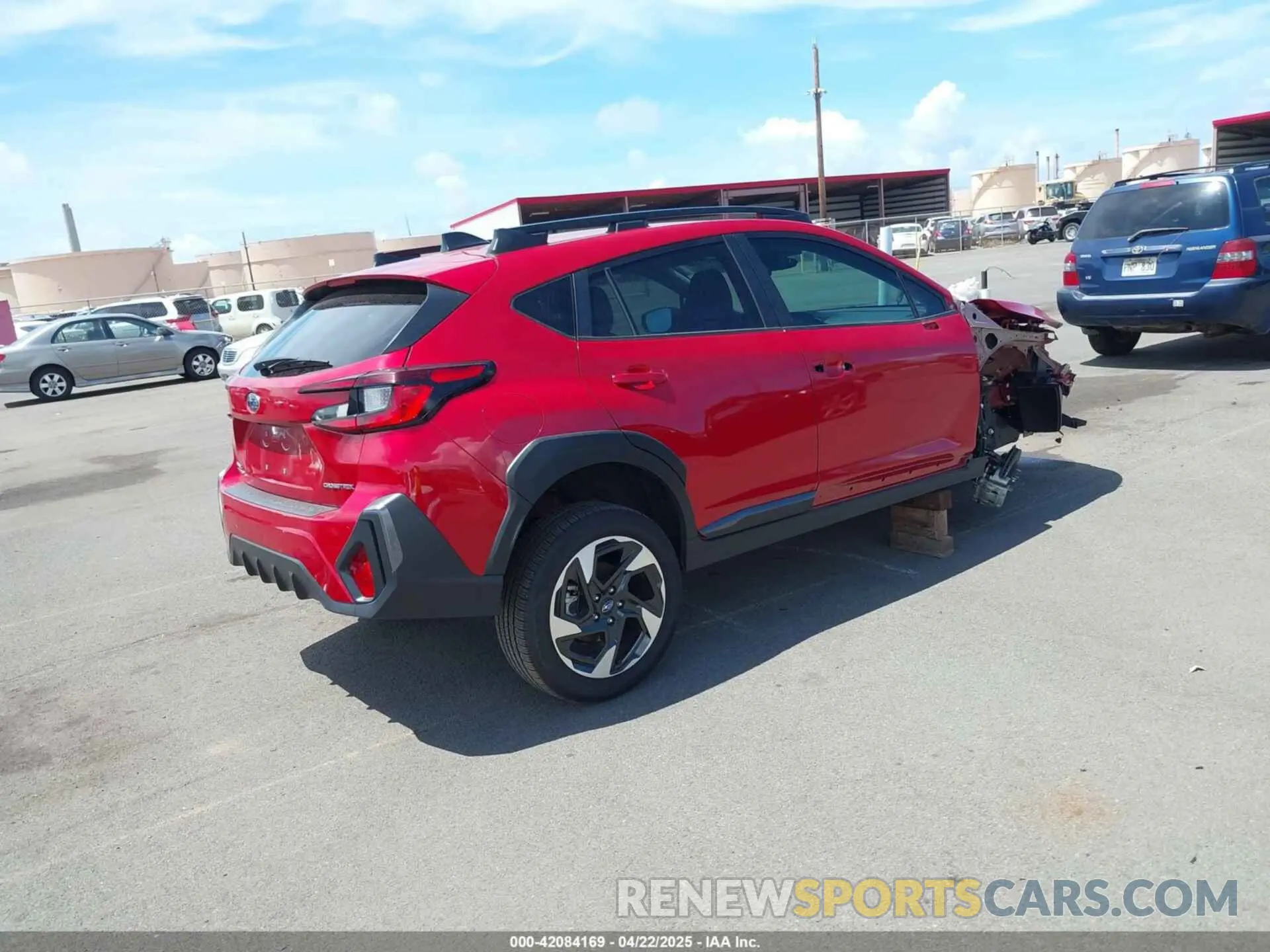 4 Photograph of a damaged car 4S4GUHL60R3779540 SUBARU CROSSTREK 2024