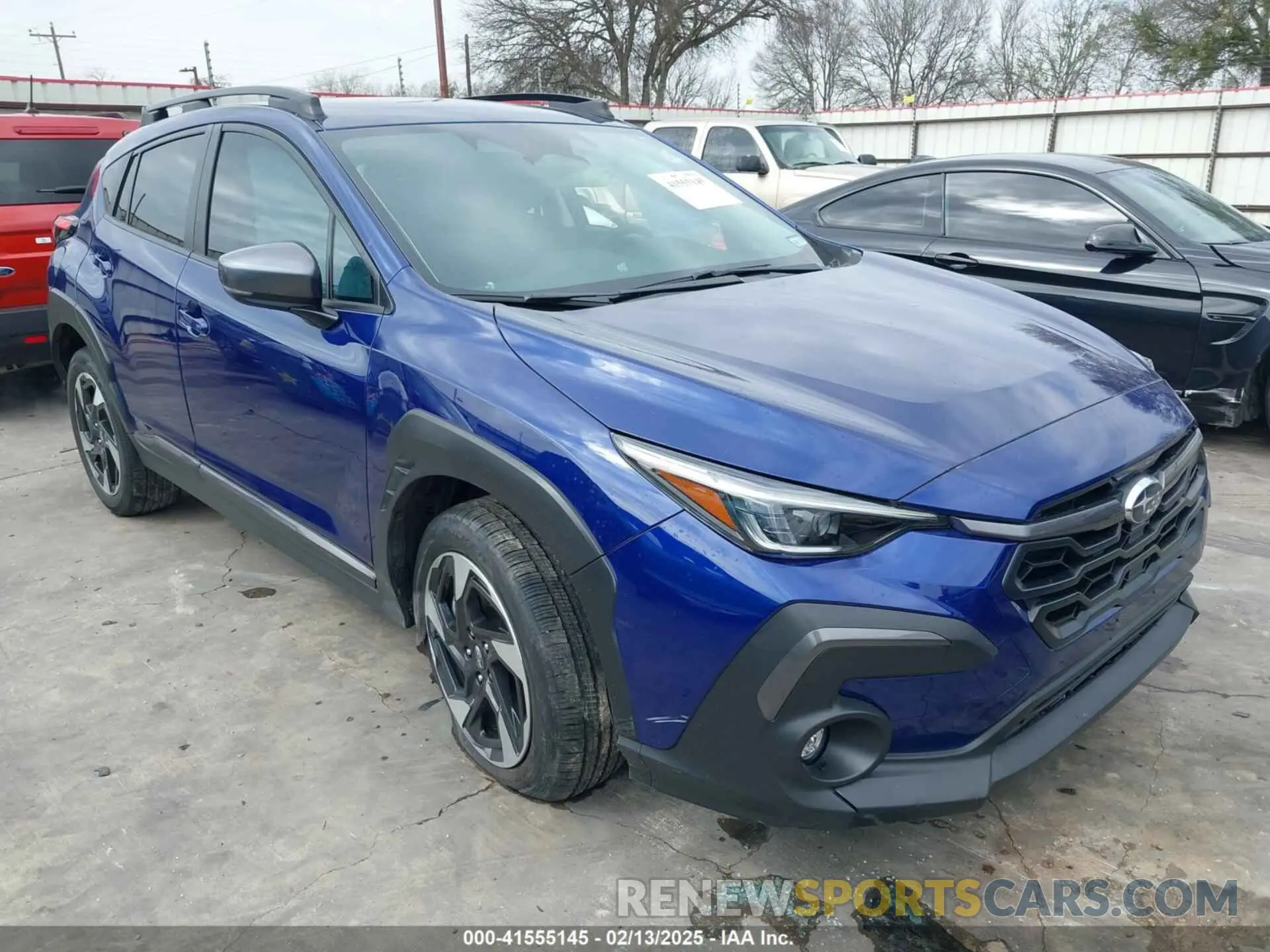 1 Photograph of a damaged car 4S4GUHL62R3810075 SUBARU CROSSTREK 2024