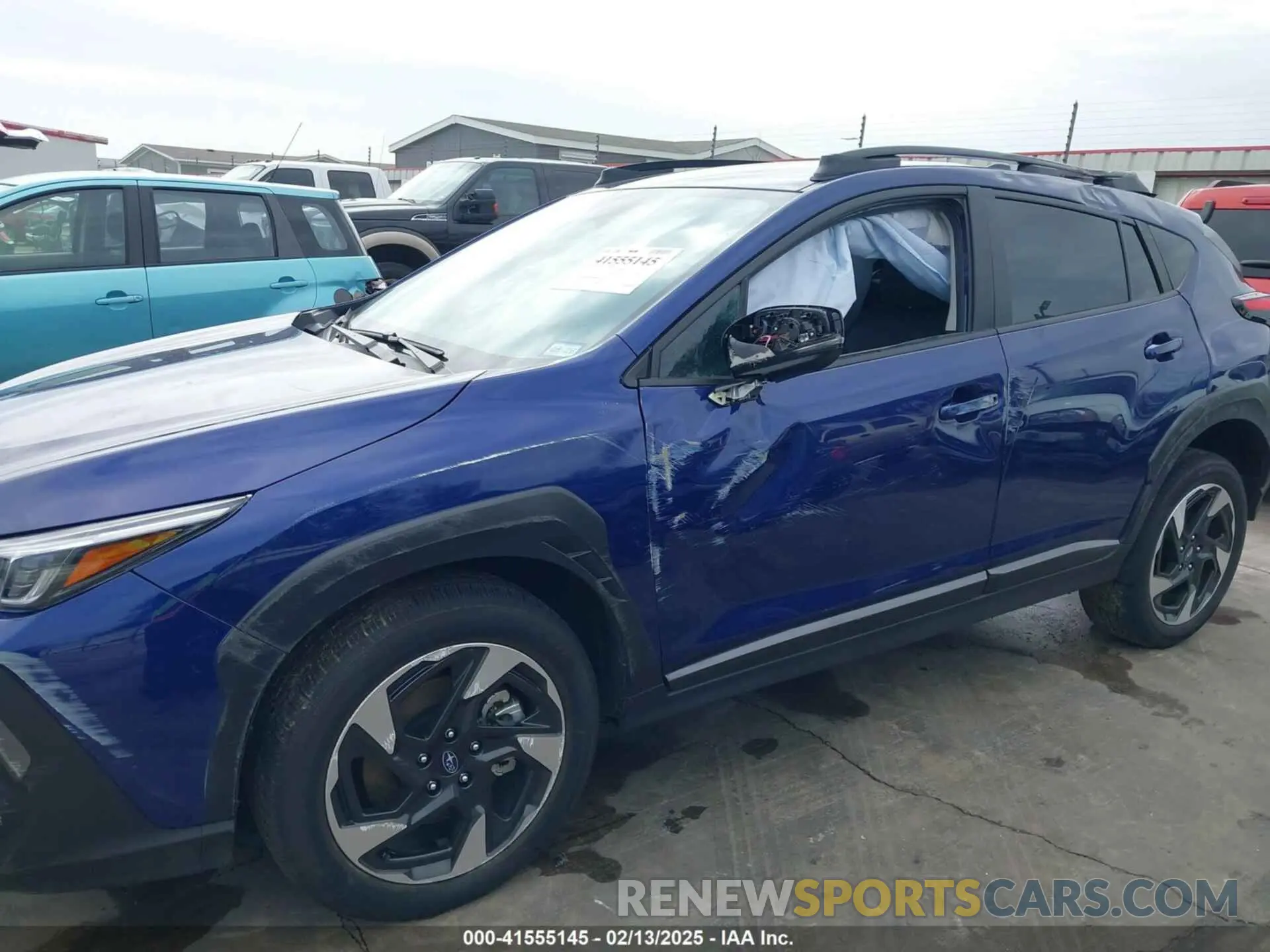6 Photograph of a damaged car 4S4GUHL62R3810075 SUBARU CROSSTREK 2024