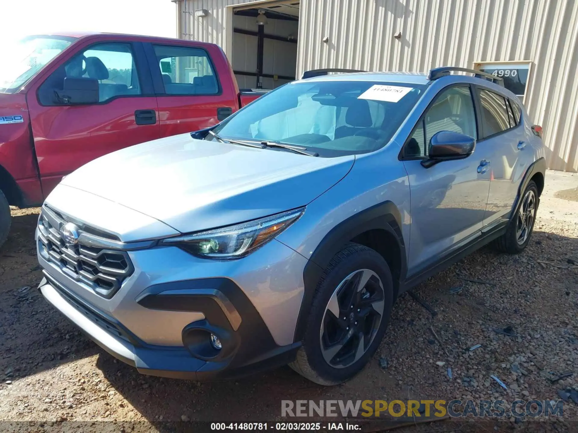 2 Photograph of a damaged car 4S4GUHL63R3794954 SUBARU CROSSTREK 2024