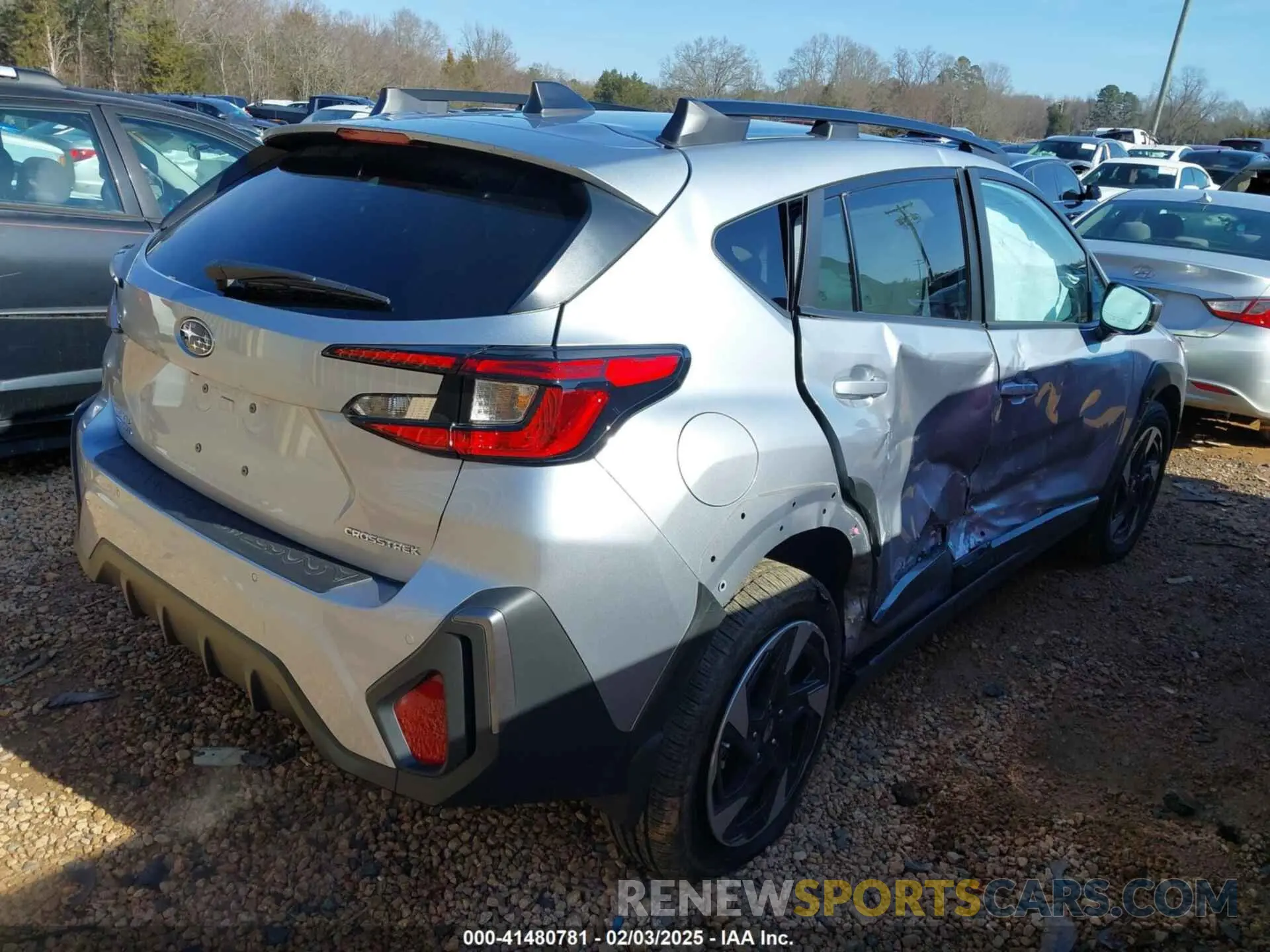 4 Photograph of a damaged car 4S4GUHL63R3794954 SUBARU CROSSTREK 2024