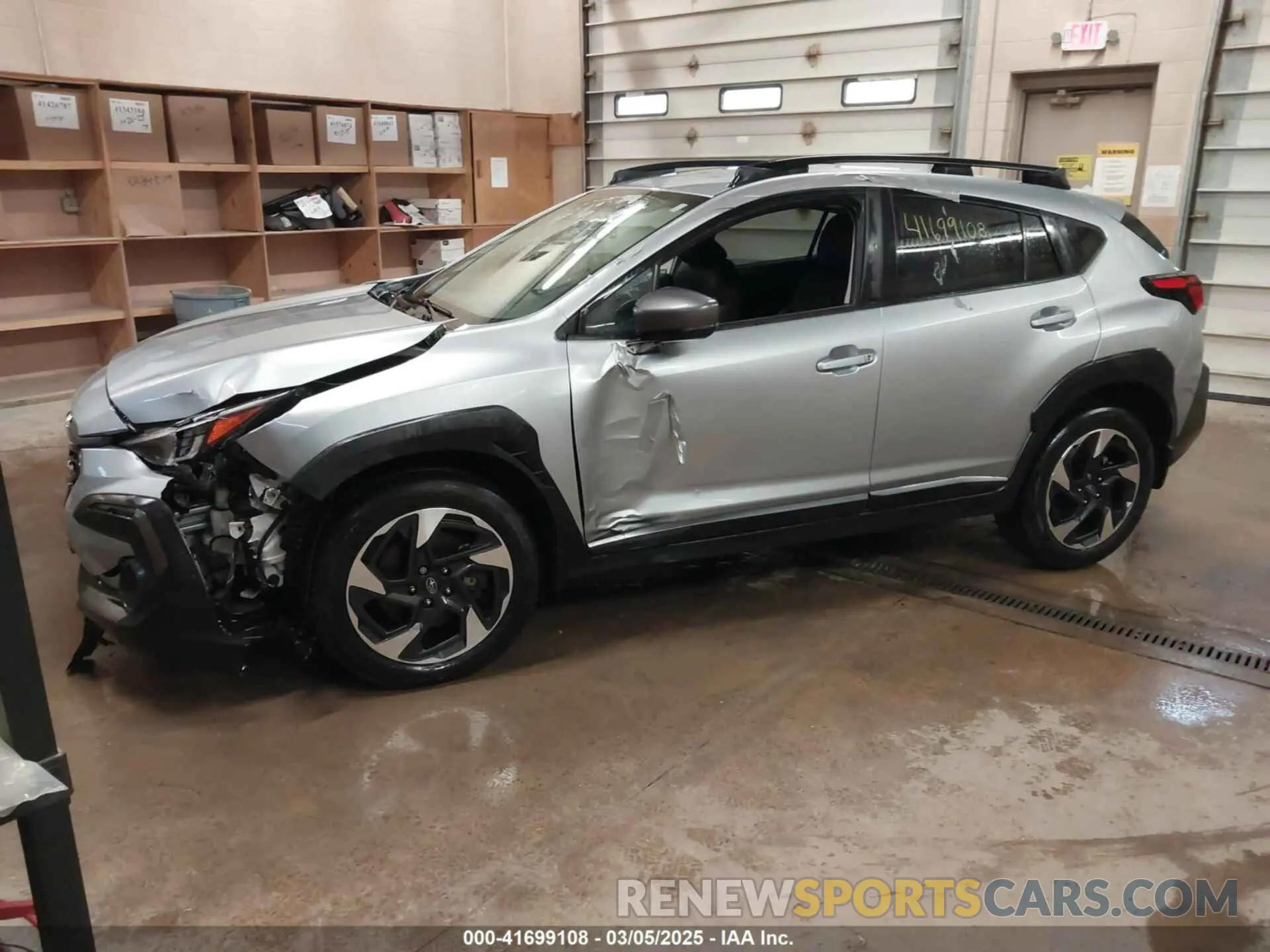 2 Photograph of a damaged car 4S4GUHL66R3701151 SUBARU CROSSTREK 2024