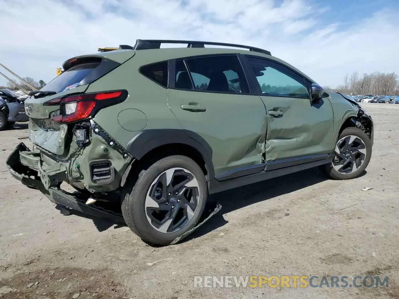 3 Photograph of a damaged car 4S4GUHL66R3734392 SUBARU CROSSTREK 2024