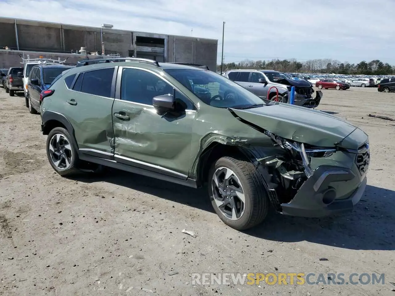 4 Photograph of a damaged car 4S4GUHL66R3734392 SUBARU CROSSTREK 2024