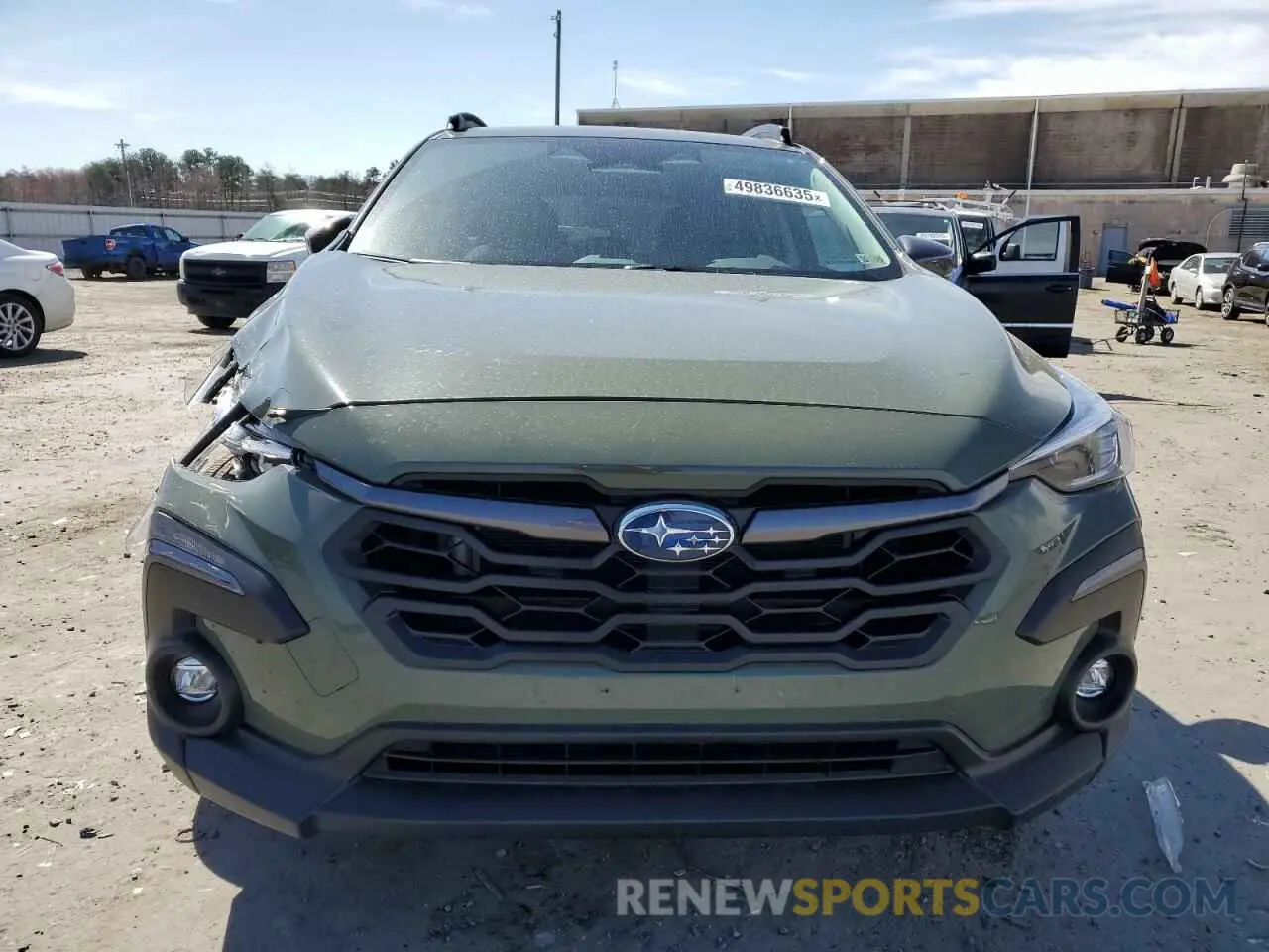 5 Photograph of a damaged car 4S4GUHL66R3734392 SUBARU CROSSTREK 2024