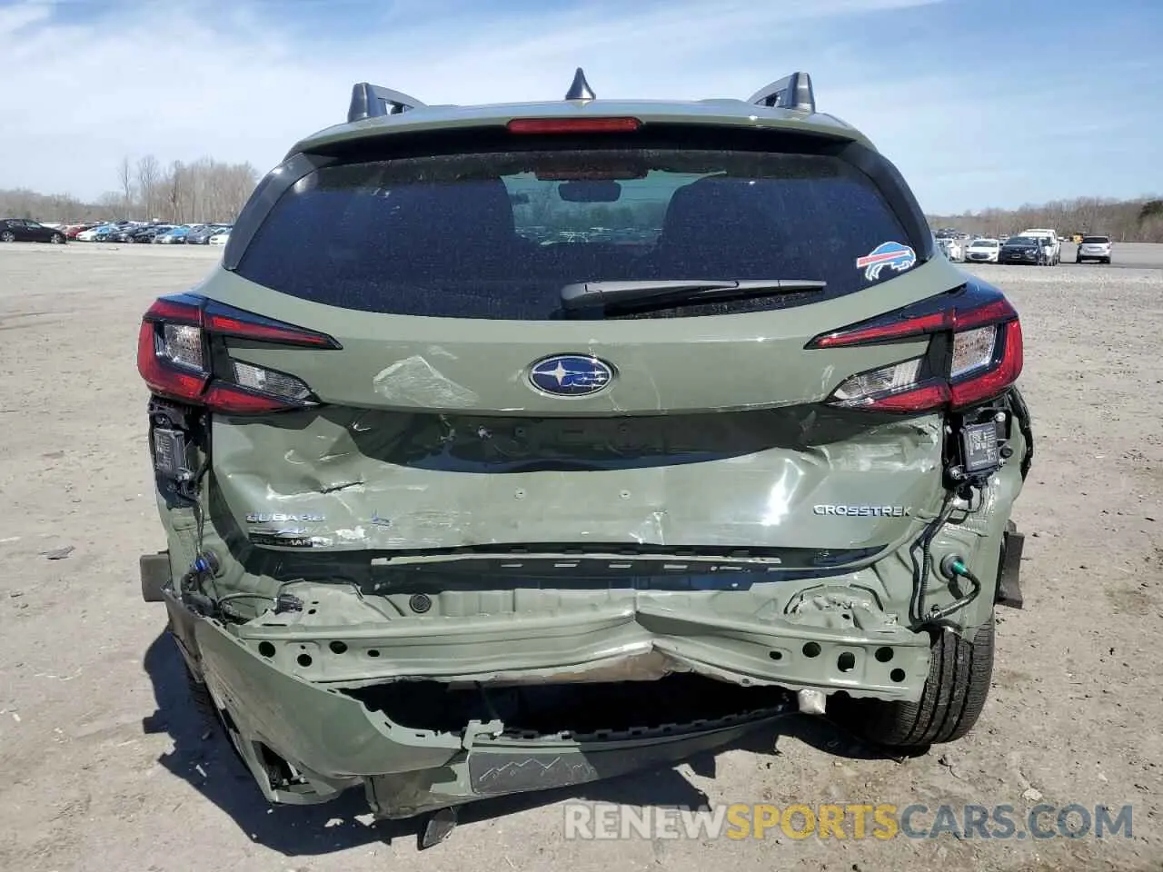 6 Photograph of a damaged car 4S4GUHL66R3734392 SUBARU CROSSTREK 2024