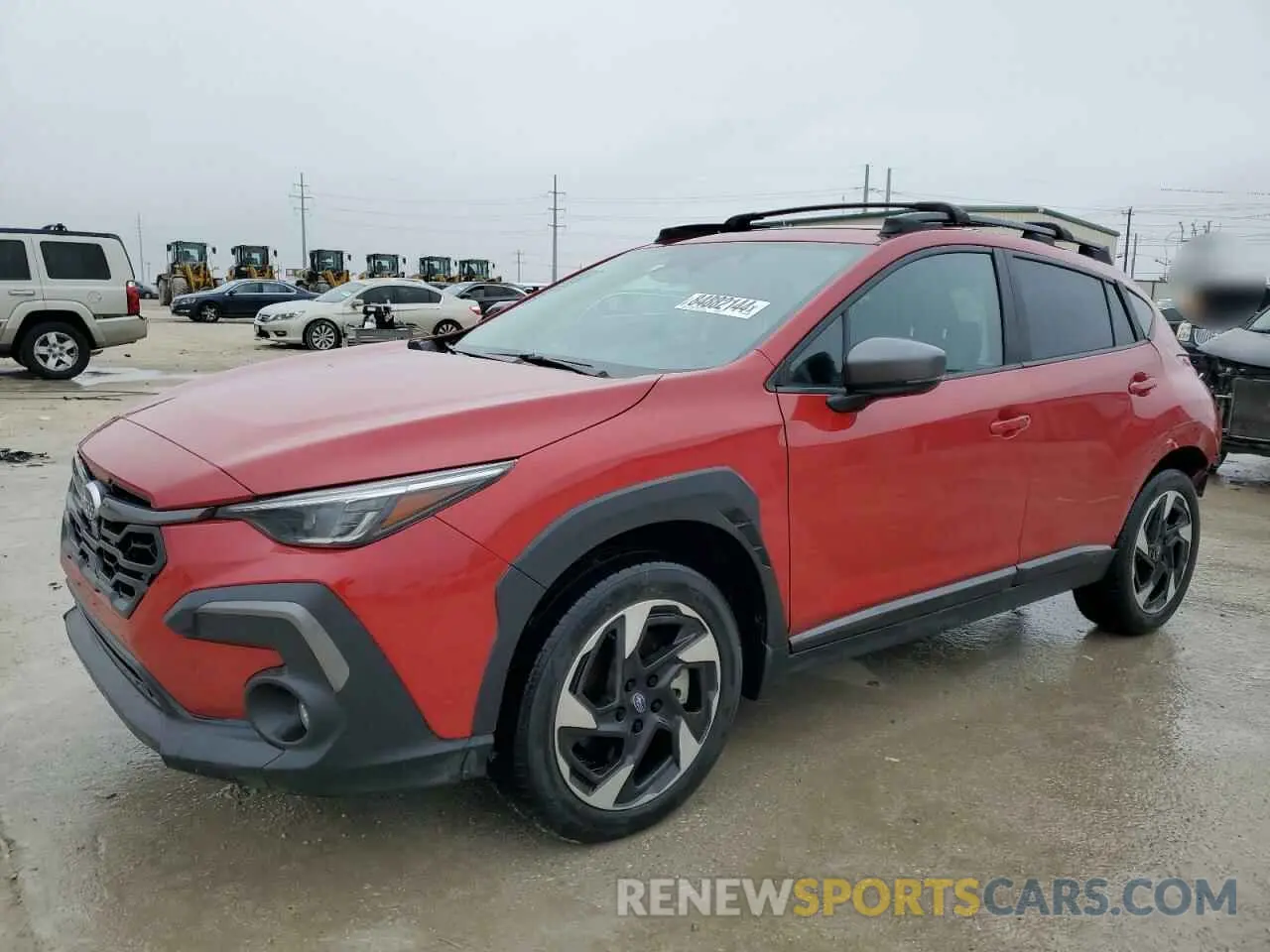 1 Photograph of a damaged car 4S4GUHL67R3720582 SUBARU CROSSTREK 2024
