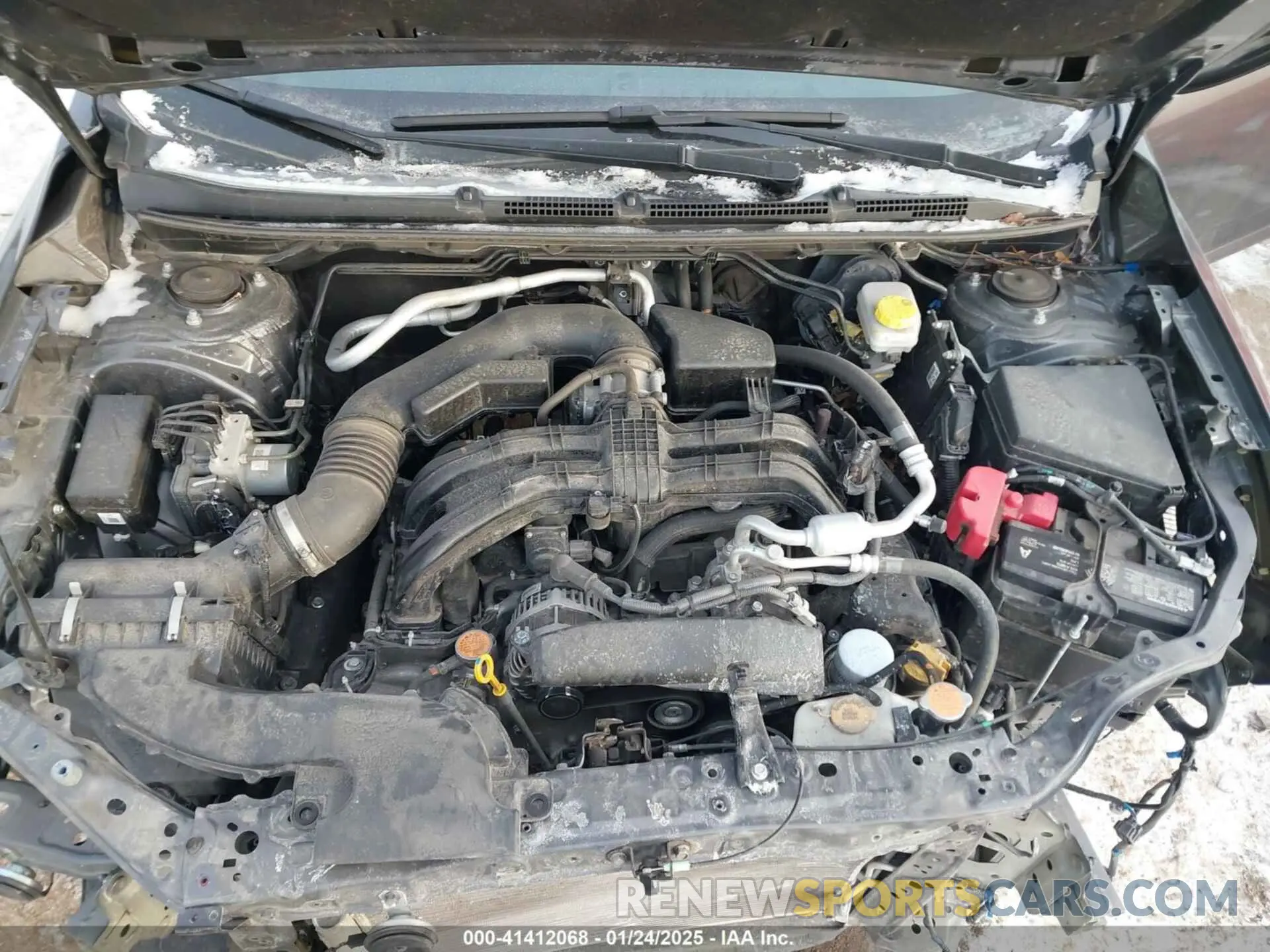 10 Photograph of a damaged car 4S4GUHL68R3724141 SUBARU CROSSTREK 2024