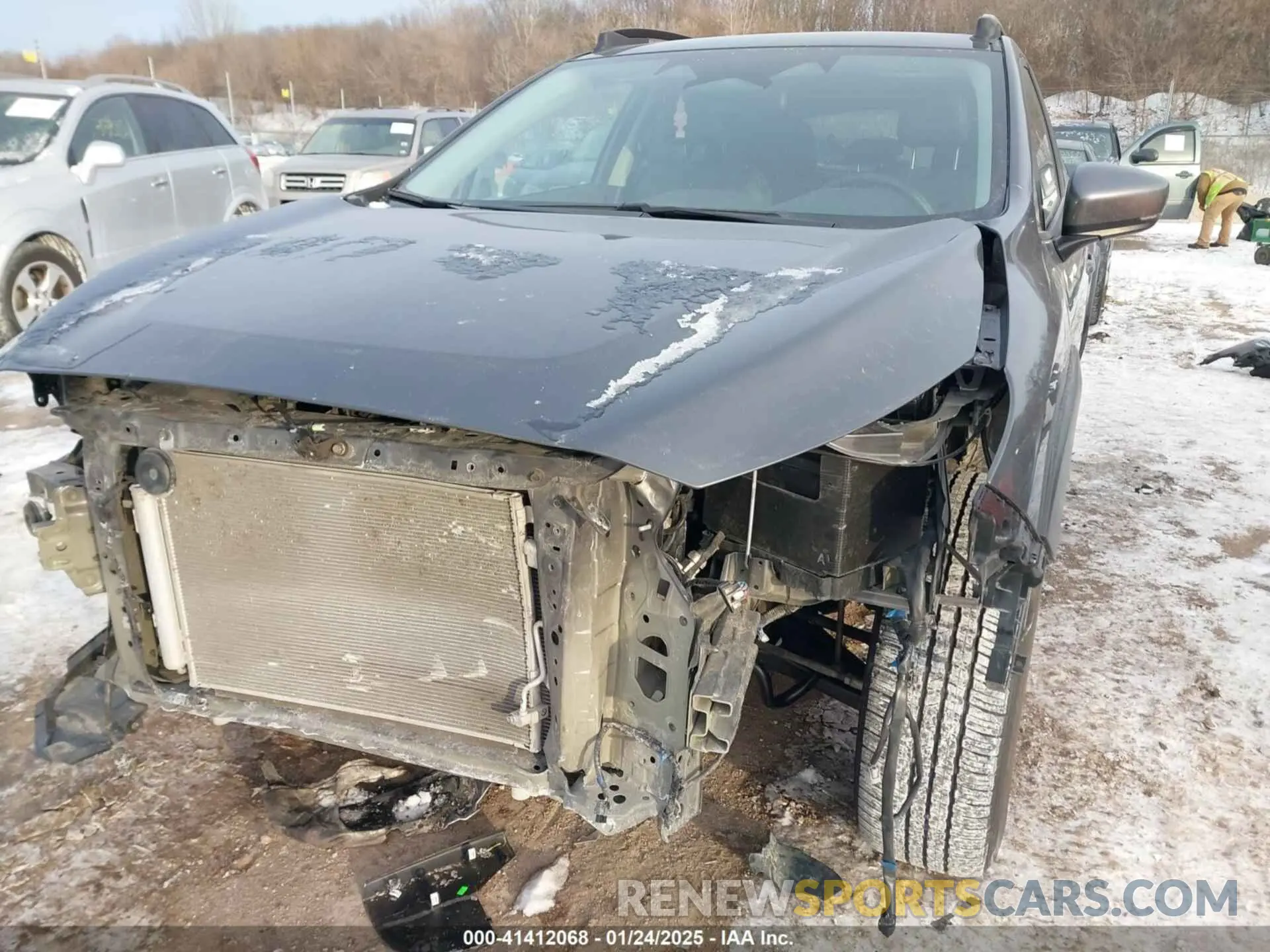 6 Photograph of a damaged car 4S4GUHL68R3724141 SUBARU CROSSTREK 2024